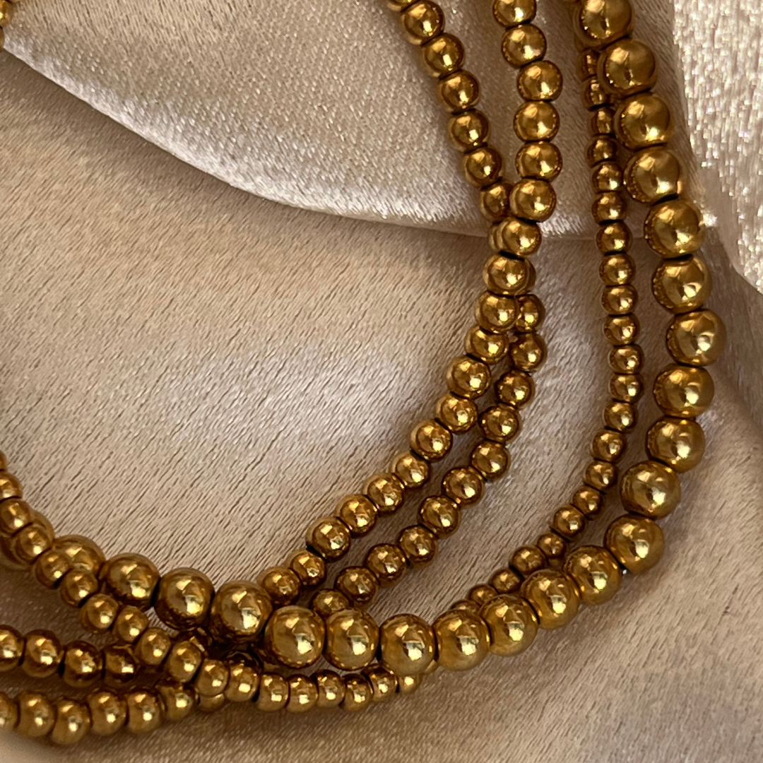 Oro Bead Bracelet